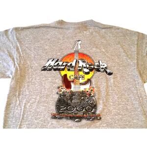 Hard Rock Cafe Large Kona HI T-Shirt Gray Vintage 2000